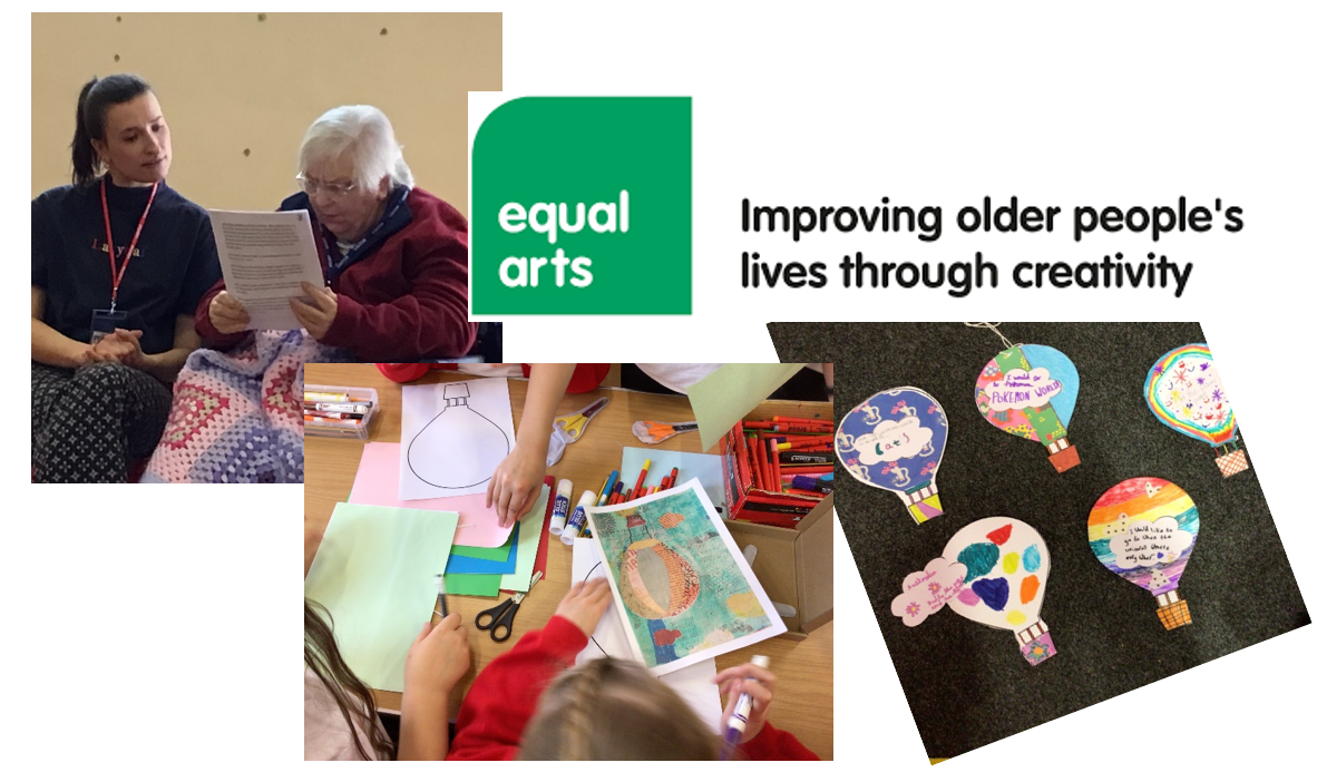 Equal Arts - Improving Older people's Lives Through Creativity Poster