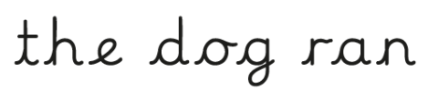 An example of letter join for year 2