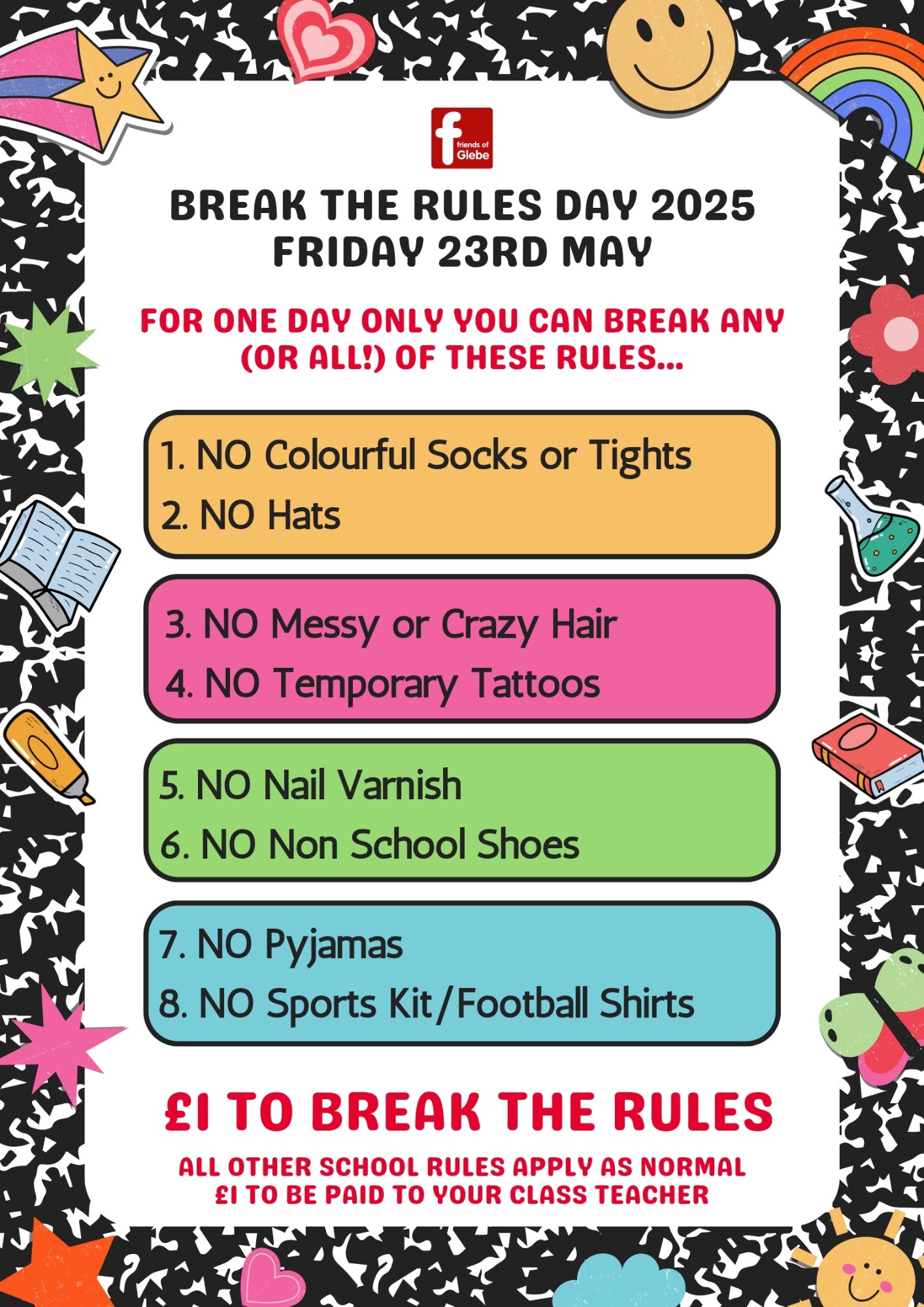 Break the Rules Day Poster